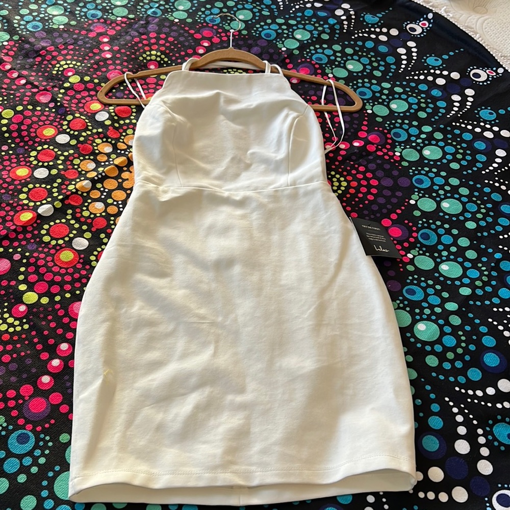 Backless Halter dress